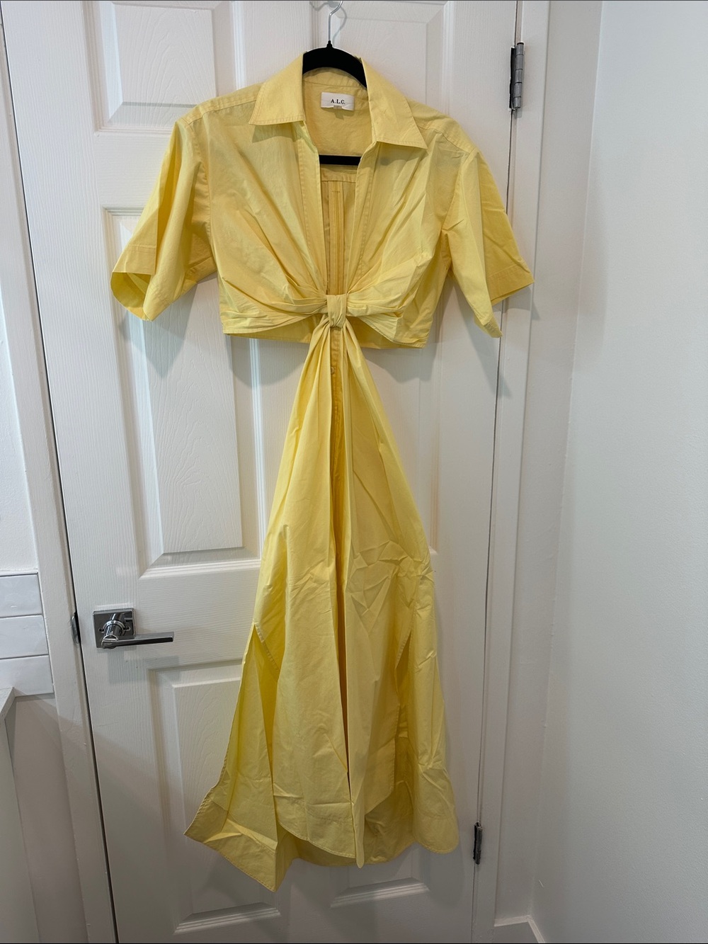 A.L.C. Sunlit Yellow Maxi Dress